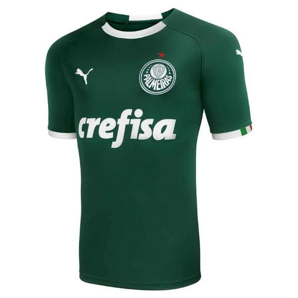 Camiseta Palmeiras Replica Primera Ropa 2019/20 Verde